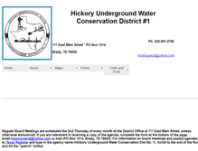 Tablet Screenshot of hickoryuwcd.org